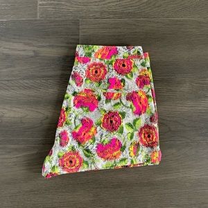 Floral high waisted zara shorts